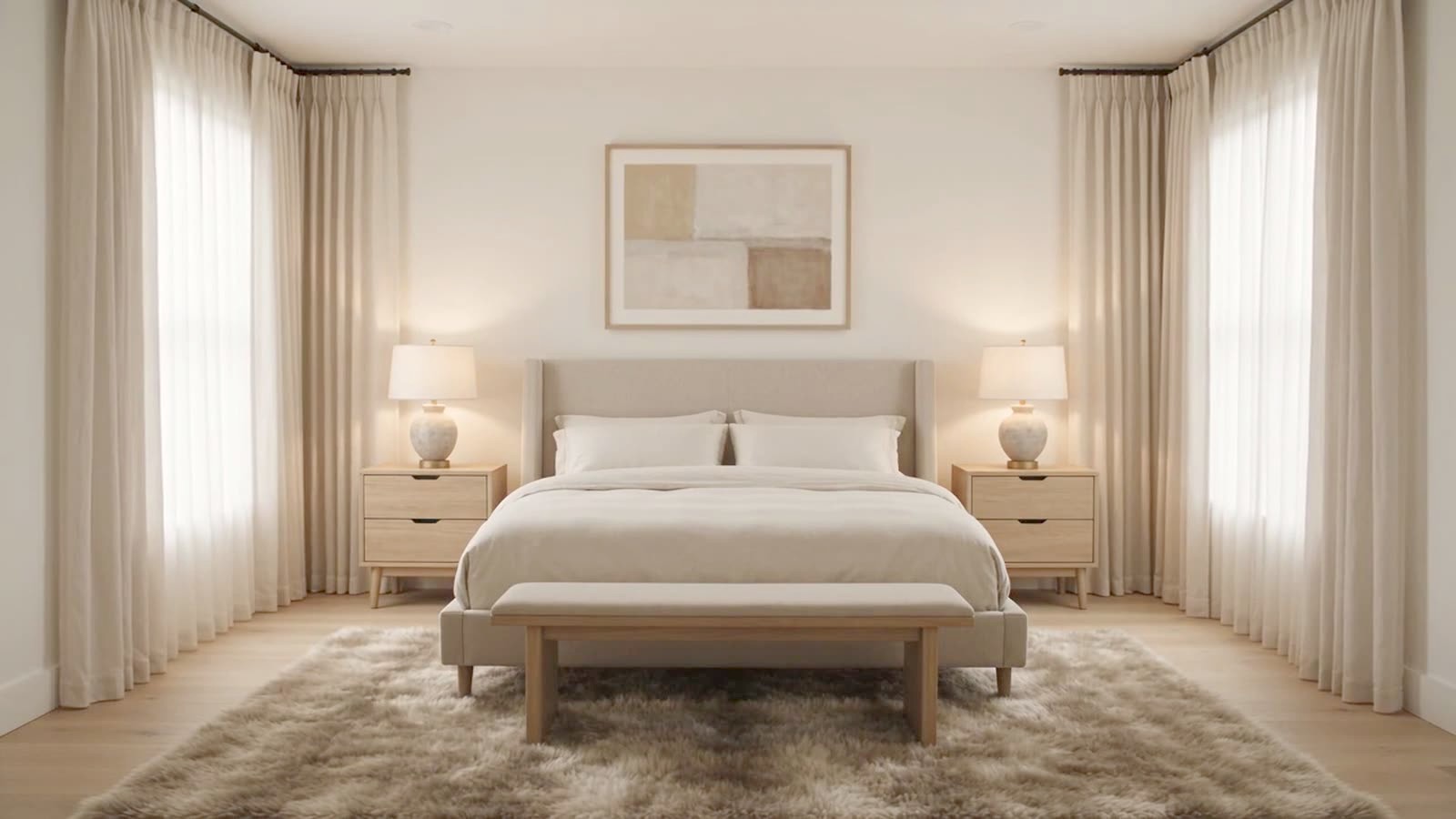 Schlafzimmer nachher